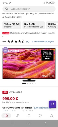 Samsung neo qled zoll - samsung,